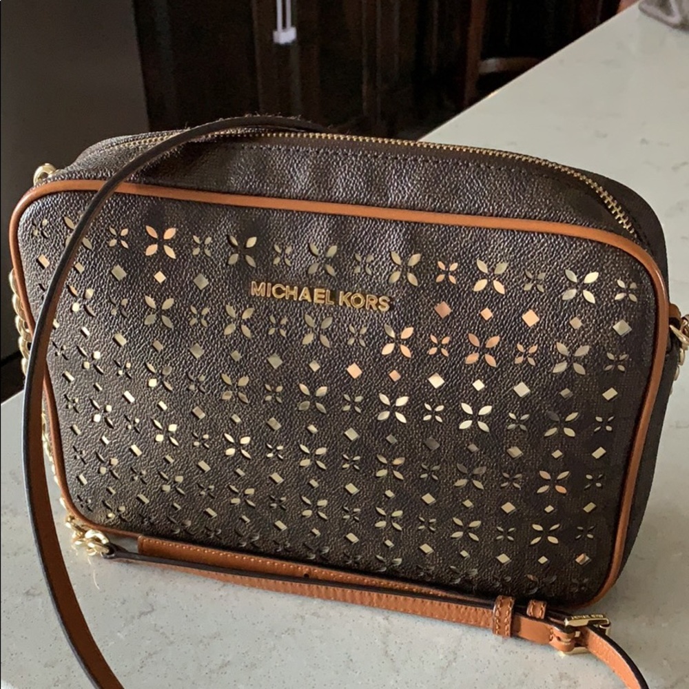 Michael Kors Perforated Crossbody